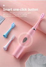 Load image into Gallery viewer, Electric Toothbrush for Adults Soft DuPont Bristle Portable Battery Endurance IPX6 Waterproof Intelligent Effective Oral Care