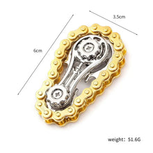 Load image into Gallery viewer, Sprockets Flywheel Fingertip Gyro Fidget Spinner Antistress Anxiety Metal Bike Chains EDC Spinner Fidget Toys For Adult Kids