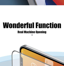 Load image into Gallery viewer, 9D Full Cover Glass Screen Protector for IPhone 11 Pro Max 14 12 X s XS XR Tempered Glass on IPhone 13 Mini 7 8 6S Plus SE Film Tempered Glass Screen Protector Compatible for iPhone