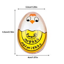 Load image into Gallery viewer, 1PC Resin Egg Timer Multicolored Kitchenware Colorful Timers Heat-resistant Light-weight Boiled Smooth Surface Eggs Stopwatch
