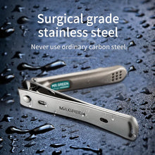 Load image into Gallery viewer, MR.GREEN Stainless Steel Nail Clippers with Nail File