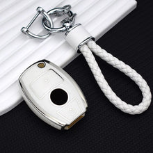 Load image into Gallery viewer, 2/3 Buttons For Mercedes Benz A B G R Class GLA GLK W176 W204 W251 W463 Soft TPU Car Remote Key Case Cover Shell Fob Accessories