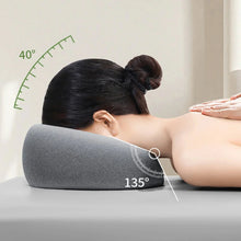 Load image into Gallery viewer, Face Down Memory Foam Pillow – Ergonomic Desk Nap & Massage Pillow for Prone Resting, Travel & Home Use