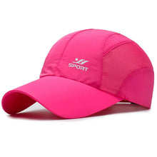 Load image into Gallery viewer, UV Protection Baseball Cap – Quick-Drying, Breathable Strapback for Hiking & Fishing