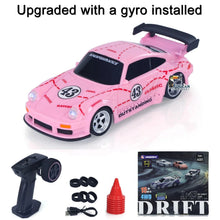Load image into Gallery viewer, New RC Drift Car Upgraded Gyro 1/43 Racing RTR 4WD Four-wheel Drive High Speed Radio Control Model 2.4g Drift Race Car Mini Gift