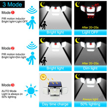 Load image into Gallery viewer, Solar Outdoor Security Light – 182/112 LED Floodlight with 3 Adjustable Modes, IP65 Waterproof Motion Sensor Lamp for Garage, Garden & Yard