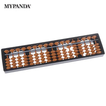 Load image into Gallery viewer, Abacus Non-toxic Materials Arithmetic Soroban 9 11 13 17 Digits Kids Maths Calculating Tool Educational Toys Plastic