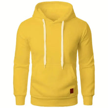 Load image into Gallery viewer, Men’s Casual Lightweight Hoodie – Solid Color Drawstring Pullover Sweatshirt for Streetwear & Outdoor Style