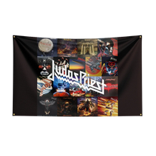Load image into Gallery viewer, 3x5 Ft J-Judas P-Priest Heavy Rock Band Flag Polyester Digital Printing Banner for Bedroom Wall Art Out Door Tapestry Decoration