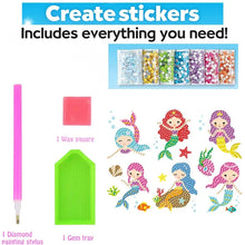 Load image into Gallery viewer, Big Gem Diamond Painting Kit - DIY Mosaic Art & Sticker Craft for Kids
