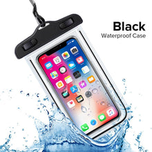 Load image into Gallery viewer, Universal Waterproof Phone Case For iPhone 13 12 11 Pro Max XS Water Proof Phone Bag Cover IP68 Phone Pouch Protector Photos Calls Comfortable Touch Operation Compatible with iPhone