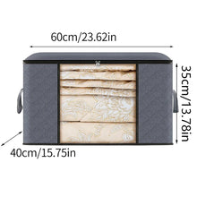 Load image into Gallery viewer, Large Capacity Foldable Clothes Storage Bag โ Blanket & Closet Organizer