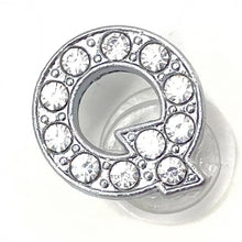 Load image into Gallery viewer, 1pcs Metal Shoes Charms Accessories Garden Rhinestones Letters Shoe Decorations Diy Charm For Crocs Pins Chain X-mas Women Gifts