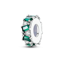 Load image into Gallery viewer, 100% 925 Sterling Silver Rainbow Zircon Butterfly Dragon Silicone Stopper Charms - Colorful Beads for DIY Bracelets, Customizable Jewelry for All Occasions