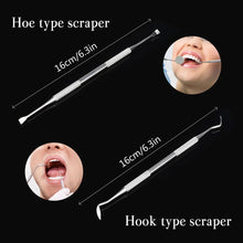 Load image into Gallery viewer, 4 pcs Dental Hygiene Tool Kit Instruments Dentist Tartar Scraper Scaler Calculus Plaque Remover Teeth Cleaning Oral Care Tool