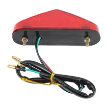 Load image into Gallery viewer, Universal 12V Motorcycle Tail Light License Plate Lamp Brake Stop Lights For Scooters Mopeds Motocross Dirt Bike Accessories