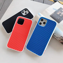 Load image into Gallery viewer, Modern Waffle Sport Shoe Sole Texture Silicone Case for iPhone 12 13 Pro Max XS XR X iPhone Mini Cover Silicone Impact Resistant Protective Case Soft Silicone Art Phone Case