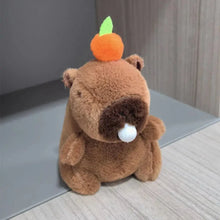 Load image into Gallery viewer, Cute Capybara Plush Toy Hoodie – Small Winged Stuffed Doll for Kids