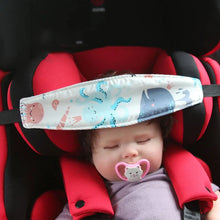 Load image into Gallery viewer, Infant Carseat Head Support Pillow with Adjustable Straps for Babies