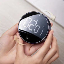 Load image into Gallery viewer, Baseus Magnetic Kitchen Timer Digital Timer Manual Countdown Alarm Clock Mechanical Cooking Timer Cooking Shower Study Stopwatch