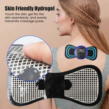Load image into Gallery viewer, 5pcs set Neck Back Massager Sticker EMS Pulse Mini Electric Massage for Shoulder Leg Cervical Body Muscle Stimulator Relief Pain