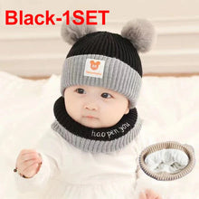 Load image into Gallery viewer, Cute Winter Kids Hats for Girls & Boys Soft Wool Fleece Ear Protection