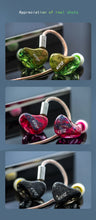 Load image into Gallery viewer, EPZ K5 1DD+4BA Monitor IEM Earphone Wired HIFI In Ear Earbuds Three-In-One 0.78 2 Pin Single Crystal Copper Upgrade Cable