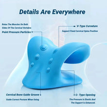 Load image into Gallery viewer, C-Type Neck & Shoulder Relaxer Cervical Traction Massage Pillow