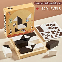 Load image into Gallery viewer, 120 Level Hidden Block Puzzle 6 Years ABS Material Interesting Enhances Logic and Spatial Reasoning Suitable for 6Year Olds