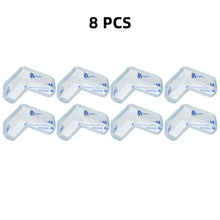 Load image into Gallery viewer, Clear Table Corner Protectors for Baby Furniture Safety Edge Guards