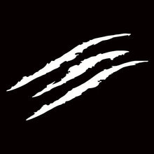 Load image into Gallery viewer, Monster Claw Car Sticker – Reflective Ghost Paw Scratch Vinyl Decal for Hood & Headlights | DIY Auto Exterior Decoration