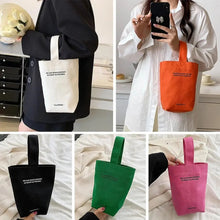 Load image into Gallery viewer, Casual Handbags Canvas Shoulder Crossbody Bags Large Capacity Shopper Bag Letters Shoulder Crossbody Bags Purse