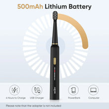 Load image into Gallery viewer, Sejoy Sonic Electric Toothbrush for Adults Dental Rechargeable 5 Cleaning Modes Sonic Toothbrush Personal Care Appliances