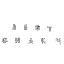 Load image into Gallery viewer, 1pcs Metal Shoes Charms Accessories Garden Rhinestones Letters Shoe Decorations Diy Charm For Crocs Pins Chain X-mas Women Gifts