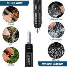 Load image into Gallery viewer, Multifunctional Outdoor Camping Tactical Pen Survival Gear Self-Defense Pen Rescue Hiking Outdoor Survival Tool With Compass