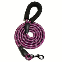 Load image into Gallery viewer, Reflective Dog Leash – Heavy Duty Traction Rope with Padded Handle for Strong Dogs