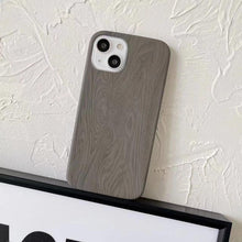 Load image into Gallery viewer, Luxury Wood Phone Case For iPhone 13 12 11 Pro X XS Max XR 8 7 Plus SE Retro Soft Wood Case Slim Hard Cover with Real Wooden Finish Protective Cover
