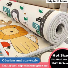 Load image into Gallery viewer, Non-Toxic Baby Crawling Play Mat | EPE Activity Gym Carpet
