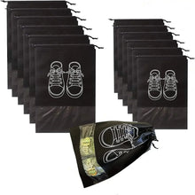 Load image into Gallery viewer, 5PCS Travel Shoe Storage Bags – Waterproof Non-Woven Large Capacity