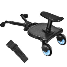 Load image into Gallery viewer, Universal Stroller Step Board with Seat for Second Child