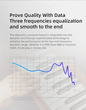 Load image into Gallery viewer, KZ EDX pro In-ear type Earphones Stereo DJ Hi-Fi Bass HIFI Microphone Earplugs Cable speakers reduce noise and detachable cables