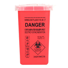 Load image into Gallery viewer, 1L Plastic Tattoo Medical Supplies Container Waste Box Disposable Needle Tips Recycling Buckets Collection Tattoos Accessories
