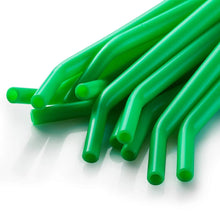 Load image into Gallery viewer, 25pcs/Bag Dentistry Suction Tube 1/4" 1/8'' 1/16'' Odontologia Plastic Curved Tips Surgical Aspirator Dental Saliva Ejector