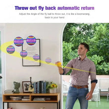 Load image into Gallery viewer, Flying Spinner Ball with LED Lights – Hand-Controlled Boomerang Toy for Kids & Adults, 360° Rotating Indoor Outdoor Hover Ball