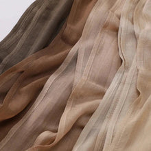 Load image into Gallery viewer, Women’s Large Cotton Rayon Hijab Scarf – 180x95cm Plain Wrap & Shawl