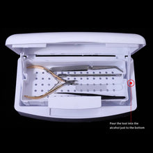 Load image into Gallery viewer, Manicure Sterilization Box for Nail Prosthetic Sterilizer Tools Disinfection Tray Instruments Storage Nails Material Sterilizing