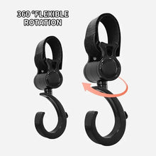 Load image into Gallery viewer, Cartoon Stroller Hook Set Umbrella & Car Seat Hooks