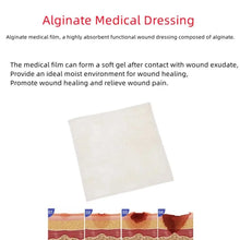 Load image into Gallery viewer, 1Pc Alginate Medical Dressing Wound Dressing Sterile Hemostatic Thin Healing Pad Hydrocolloid Adhesive Patch