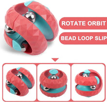 Load image into Gallery viewer, Decompression Orbit Ball Cube Fidget Toy – Anti-Stress Sensory Spinner Toy for Kids, Teens & Adults | Focus & Anxiety Relief Gift
