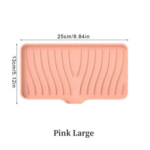 Load image into Gallery viewer, Silicone Drain Soap Dish - Anti-Slip Sink Tray for Kitchen & Bathroom